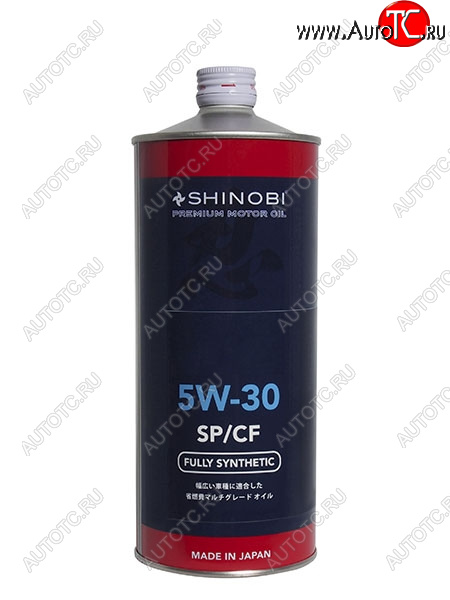 1 059 р. Масло моторное синтетическое SHINOBI SPGF-5CF 5W-30 1L SHINOBI SH0031  с доставкой в г. Кемерово