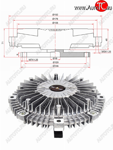 5 749 р. Вискомуфты MITSUBISHI PAJERO V89#WPAJERO IV 06- 4M41 3.2D SAT ST-170-0002  с доставкой в г. Кемерово