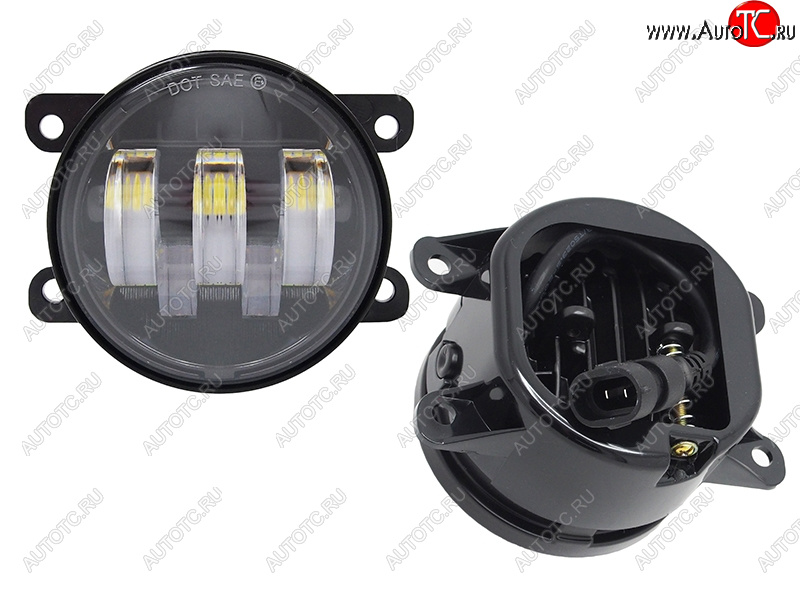 1 249 р. Фара противотуманная (Справа=Слева Белый  Жёлтый) Citroen Berlingo 08-16  C4 04-11  Daewoo Nexia SAT ST-26-0027  с доставкой в г. Кемерово