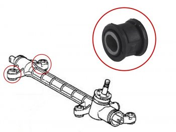 Втулка рулевой рейки Toyota Corolla (E150,E120) 00-13  Corolla Fielder (E120,E140) 00-12  Corolla SAT ST-45510-12290B1