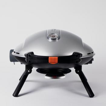 50 899 р. Гриль газовый O-GRILL 900МT bicolor черный-серебристый (в комплекте адаптер тип А)  900mt_silver  с доставкой в г. Кемерово. Увеличить фотографию 6
