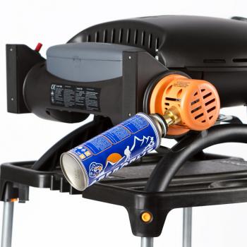 50 899 р. Гриль газовый O-GRILL 900МT bicolor черный-серебристый (в комплекте адаптер тип А)  900mt_silver  с доставкой в г. Кемерово. Увеличить фотографию 15