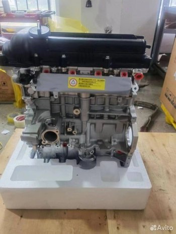 186 999 р. Двигатель 1.6 G4FG KIA  Hyundai новый товар 8413  nartikuls5268  с доставкой в г. Кемерово. Увеличить фотографию 1