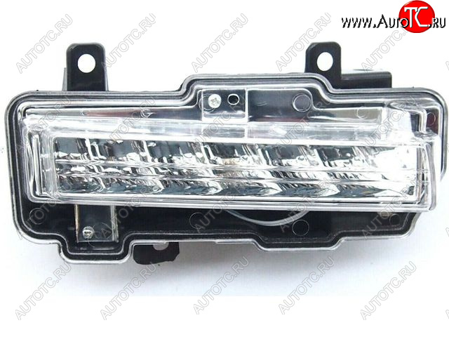 0 р. Правая противотуманная фара (ДХО) CHINA Mitsubishi Pajero 4 V90 2-ой рестайлинг (2014-2020)  с доставкой в г. Кемерово