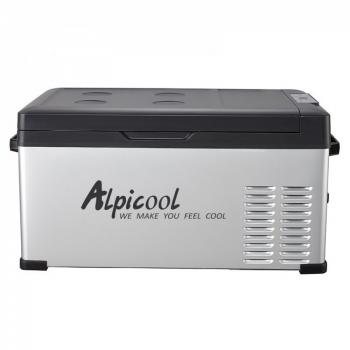 17 579 р. Холодильник автомобильный ALPICOOL C-25 25 л 1224 В  990247  с доставкой в г. Кемерово. Увеличить фотографию 2