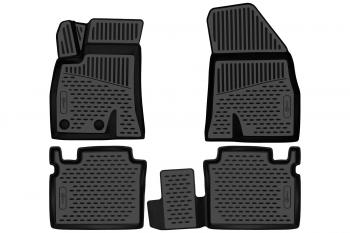 4 099 р. Коврики 3D в салон подходят для CHERY Arrizo 8 2022-, седан, 4шт. (ПУ, повышенная износостойкость)  Черри Арризо 8 FORMAT format.3da70160210k  с доставкой в г. Кемерово. Увеличить фотографию 1