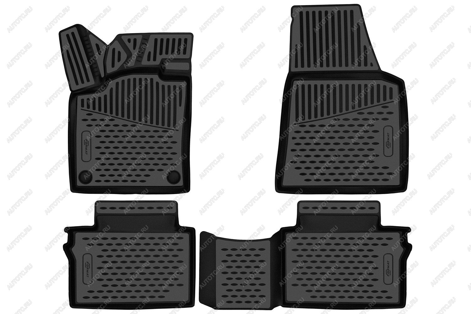 5 349 р. Коврики 3D в салон подходят для FAW Bestune B70 2020-, 4шт. (ПУ, повышенная износостойкость)  ФАВ Бестюн Б70 Element format.3da70195210k  с доставкой в г. Кемерово