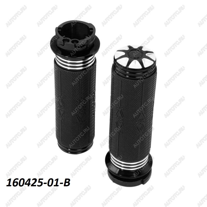 3 419 р. Грипсы на руль 25мм Harley-Davidson 1 КитайскиеЗапчасти пм-00025598  с доставкой в г. Кемерово