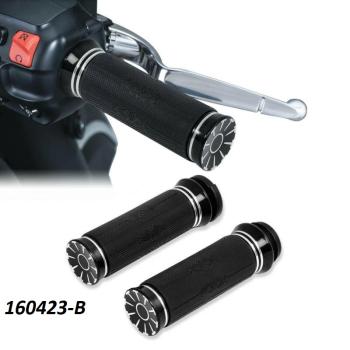 3 419 р. Грипсы на руль 25мм Harley-Davidson 2 КитайскиеЗапчасти пм-00025599  с доставкой в г. Кемерово. Увеличить фотографию 2