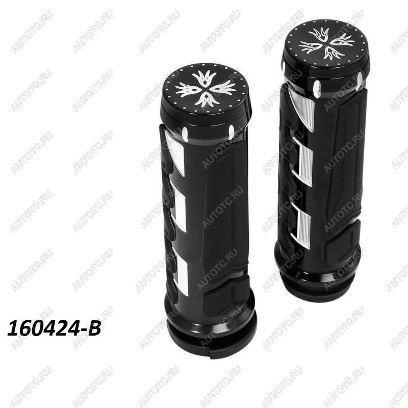 3 419 р. Грипсы на руль 25мм Harley-Davidson 2 КитайскиеЗапчасти пм-00025599  с доставкой в г. Кемерово