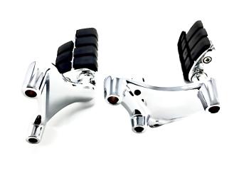 5 999 р. Подножки задние комплект Harley-Davidson XL883, XL1200 14-22 КитайскиеЗапчасти пм-00025601  с доставкой в г. Кемерово. Увеличить фотографию 2