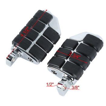 5 199 р. Подножки передние Harley-Davidson Softail, Dyna, Sportster, XL, Touring, Road, Street, Electra Glide КитайскиеЗапчасти пм-00025757  с доставкой в г. Кемерово. Увеличить фотографию 3