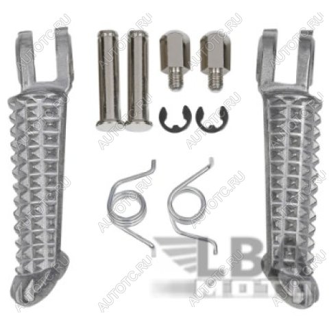 949 р. Подножки передние для мотоцикла Yamaha YZF-R1 98-14, YZF-R6 99-16 КитайскиеЗапчасти пм-00001147  с доставкой в г. Кемерово