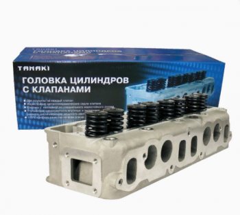 24 899 р. Головка блока ЗМЗ-402 в сборе с клапанами KENO-TANAKI   402.1003007-10 tkg-1003007-51   с доставкой в г. Кемерово. Увеличить фотографию 1