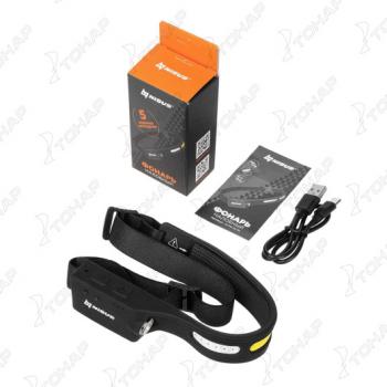 2 489 р. Фонарь налобный сенсорный LED-200 LM, COB-200LM, IPX4, USB  n-fn-hl76  с доставкой в г. Кемерово. Увеличить фотографию 12