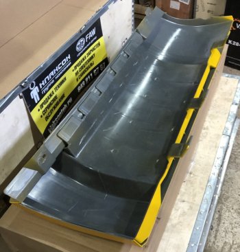 13 459 р. Обтекатель кабины правый FAW J6 цв.желтый FAW 5302620-a01c  с доставкой в г. Кемерово. Увеличить фотографию 5