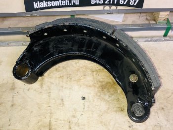 3 759 р. Колодка тормозная в сборе передняя 3250 Е5 FAW FAW 3501390c242  с доставкой в г. Кемерово. Увеличить фотографию 3