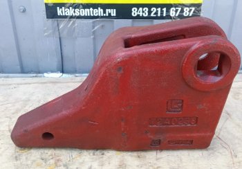 11 339 р. Адаптер коронки ковша левый 72A02383G5358 (!!!УЦЕНКА: возможен нетоварный вид!!!) LIUGONG 72a02383g5358  с доставкой в г. Кемерово. Увеличить фотографию 2