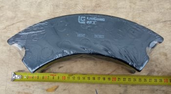 579 р. Колодка тормозная 35C0025ZL50C.2.2.2 LIUGONG 35c0025  с доставкой в г. Кемерово. Увеличить фотографию 3