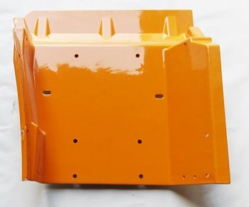 Подножка F3000 правая (корпус) оранжевый SHACMAN dz13241240426