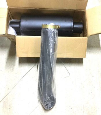 Глушитель в сборе ДВС SC11C61213306 2 части SHANGHAI SHANGHAI 08az022