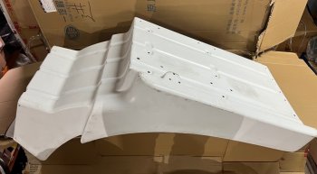 Брызговик кабины задний левый T5G Howo 810W61210-0673 SITRAK 810w61210-0673