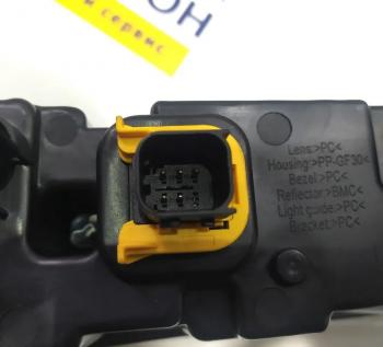 11 199 р. Фара противотуманная с поворотником левая LED HOWO T5G SITRAK 811w25320-6003  с доставкой в г. Кемерово. Увеличить фотографию 4