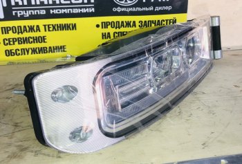 11 199 р. Фара противотуманная с поворотником правая LED HOWO T5G SITRAK 811w25320-6004  с доставкой в г. Кемерово. Увеличить фотографию 2