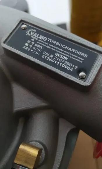 24 959 р. Турбокомпрессор WP10 VALMO VALMO 612601110954  с доставкой в г. Кемерово. Увеличить фотографию 8