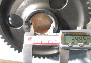 3 999 р. Шестерня промежуточного привода масляного насоса 6121 7W0546 C6121 7w0546  с доставкой в г. Кемерово. Увеличить фотографию 4