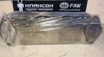 15 419 р. Радиатор масляный теплообменник FAW CA6DM2 J6 FAW 1013010-81d  с доставкой в г. Кемерово. Увеличить фотографию 3