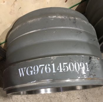 22 829 р. Барабан тормозной задний (410300220) MCP16 T5G WG9761450001 SITRAK SITRAK wg9761450001  с доставкой в г. Кемерово. Увеличить фотографию 4