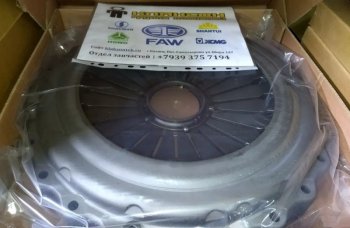 77 759 р.     Корзина сцепления 430 обратного действия (с кольцом) качество 1601310-76AA FAW 1601310-76aa  с доставкой в г. Кемерово. Увеличить фотографию 2