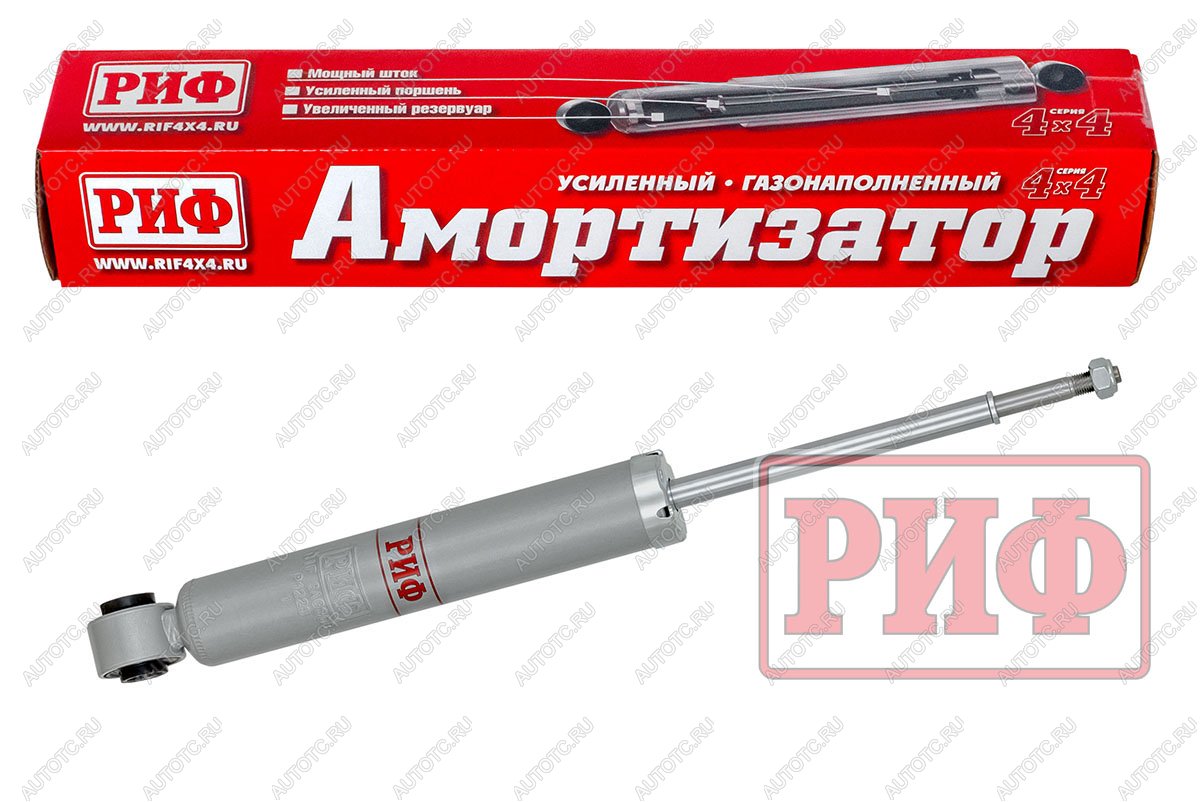 4 569 р. Амортизатор РИФ газовый задний Kia Mohave под лифт 0-30 мм  sag308  с доставкой в г. Кемерово