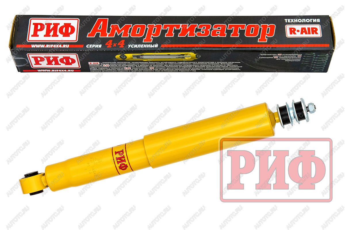 6 089 р. Амортизатор усиленный РИФ задний Toyota Land Cruiser Prado 120, 150, FJ Cruiser штатный  sa246  с доставкой в г. Кемерово