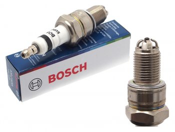 379 р. Свеча зажигания AUDISKODAVW 1.61.82.5 95-VAZ 2101-2111,2115 не инжекторные BOSCH 0242232505  с доставкой в г. Кемерово. Увеличить фотографию 1