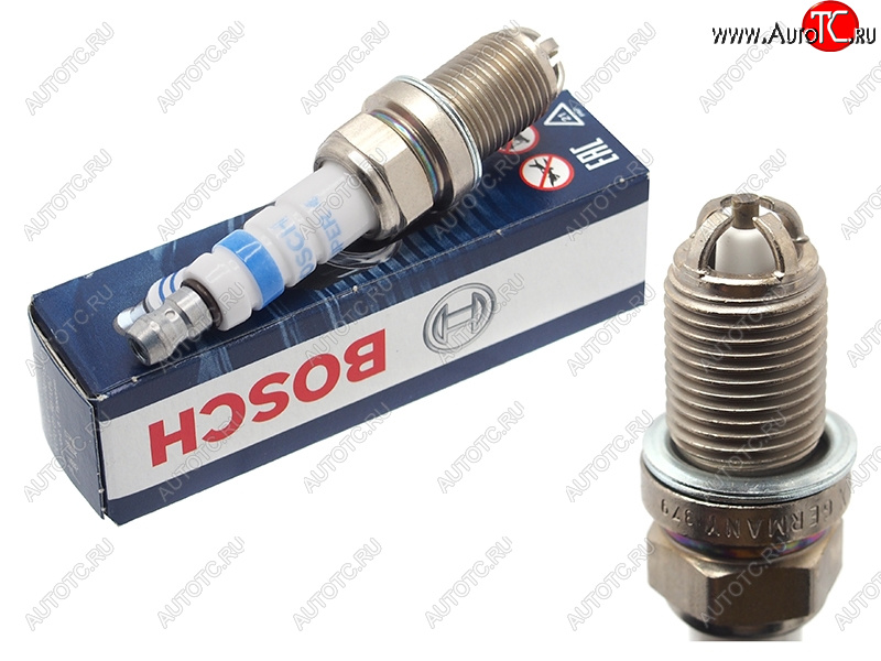 819 р. Свеча зажигания AUDI A3A4A6RENAULT LOGANDUSTER 04-SKODA OCTAVIA 04-RAPID 12-VW GOLFJETTA 05- BOSCH 0242232502  с доставкой в г. Кемерово