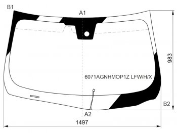 12 449 р. Стекло лобовое (Обогрев щеток Камера Датчик дождя) Infiniti M25 10-14  M35 10-13  M37 10-14  M4 XYG 6071AGNHMOP1Z LFW/H/X  с доставкой в г. Кемерово. Увеличить фотографию 1