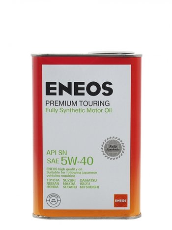 1 359 р. Масло моторное синтетическое ENEOS Premium Touring 5W-40 SN 1л ENEOS 8809478942148  с доставкой в г. Кемерово. Увеличить фотографию 1