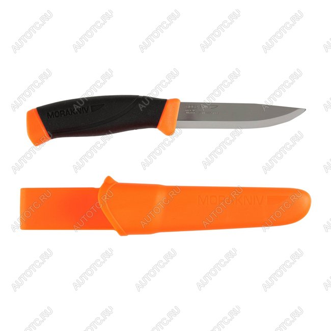 2 459 р. Нож MORAKNIV Companion F Orange, длина клинка 103 мм, оранжевый  11824  с доставкой в г. Кемерово