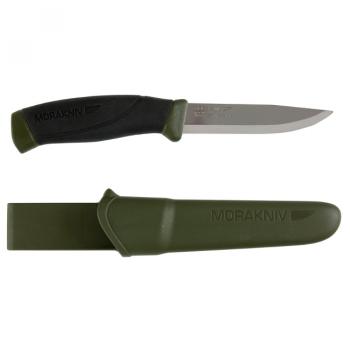 1 939 р. Нож MORAKNIV Companion MG (C), углеродная сталь, длина клинка 104 мм, хаки  11863  с доставкой в г. Кемерово. Увеличить фотографию 1