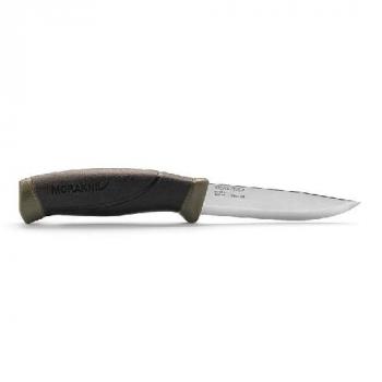 2 459 р. Нож MORAKNIV Companion MG (S), нержавеющая сталь, длина клинка 103 мм, хаки  11827  с доставкой в г. Кемерово. Увеличить фотографию 2
