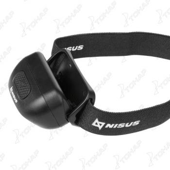 1 219 р. Фонарь налобный NISUS 200 LM, IP44, USB  n-fn-hl05-d  с доставкой в г. Кемерово. Увеличить фотографию 11