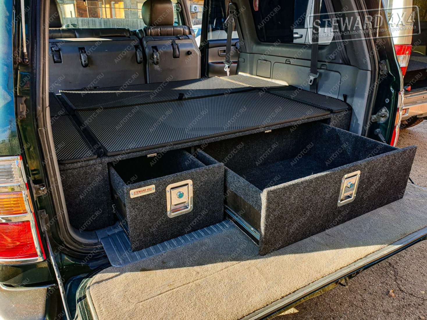 41 449 р. Органайзер в багажник "Премиум" для Toyota Land Cruiser 105  тлк105прем  с доставкой в г. Кемерово