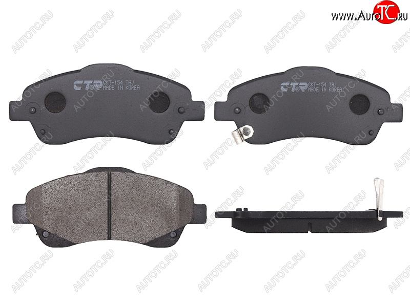 3 599 р. Колодки тормозные передние FR-FL SAT Toyota Avensis T270 седан дорестайлинг (2008-2011)  с доставкой в г. Кемерово
