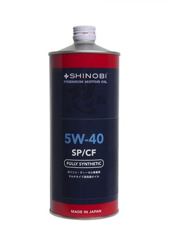 1 199 р. Масло моторное синтетическое SHINOBI SPCF 5W-40 1L SHINOBI SH0011  с доставкой в г. Кемерово. Увеличить фотографию 1