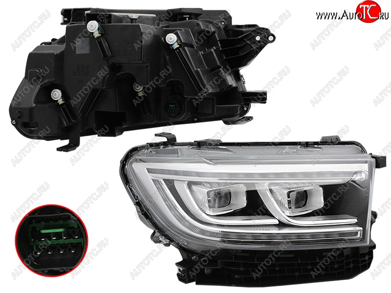 23 849 р. Фара правая (LED) SAT  Great Wall Poer (2021-2025)  с доставкой в г. Кемерово