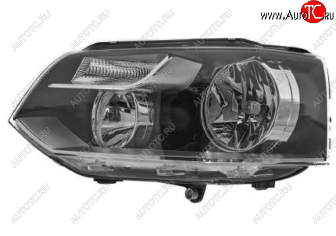 14 399 р. Левая фара (c электрокорректором) DEPO Volkswagen Transporter T5 рестайлинг (2009-2015)  с доставкой в г. Кемерово