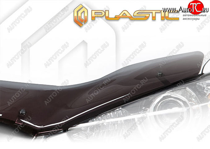 2 159 р. Дефлектор капота CA-Plastic  Toyota Roomy  M900A,M910A (2020-2025) рестайлинг (classic полупрозрачный)  с доставкой в г. Кемерово