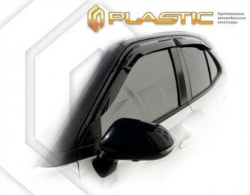 Дефлектор окон CA-Plastic Toyota Yaris Cross  XP210 (2020-2023) дорестайлинг (Classic полупрозрачный)